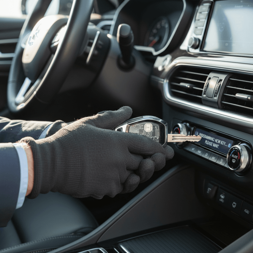 Programmation de clés électroniques