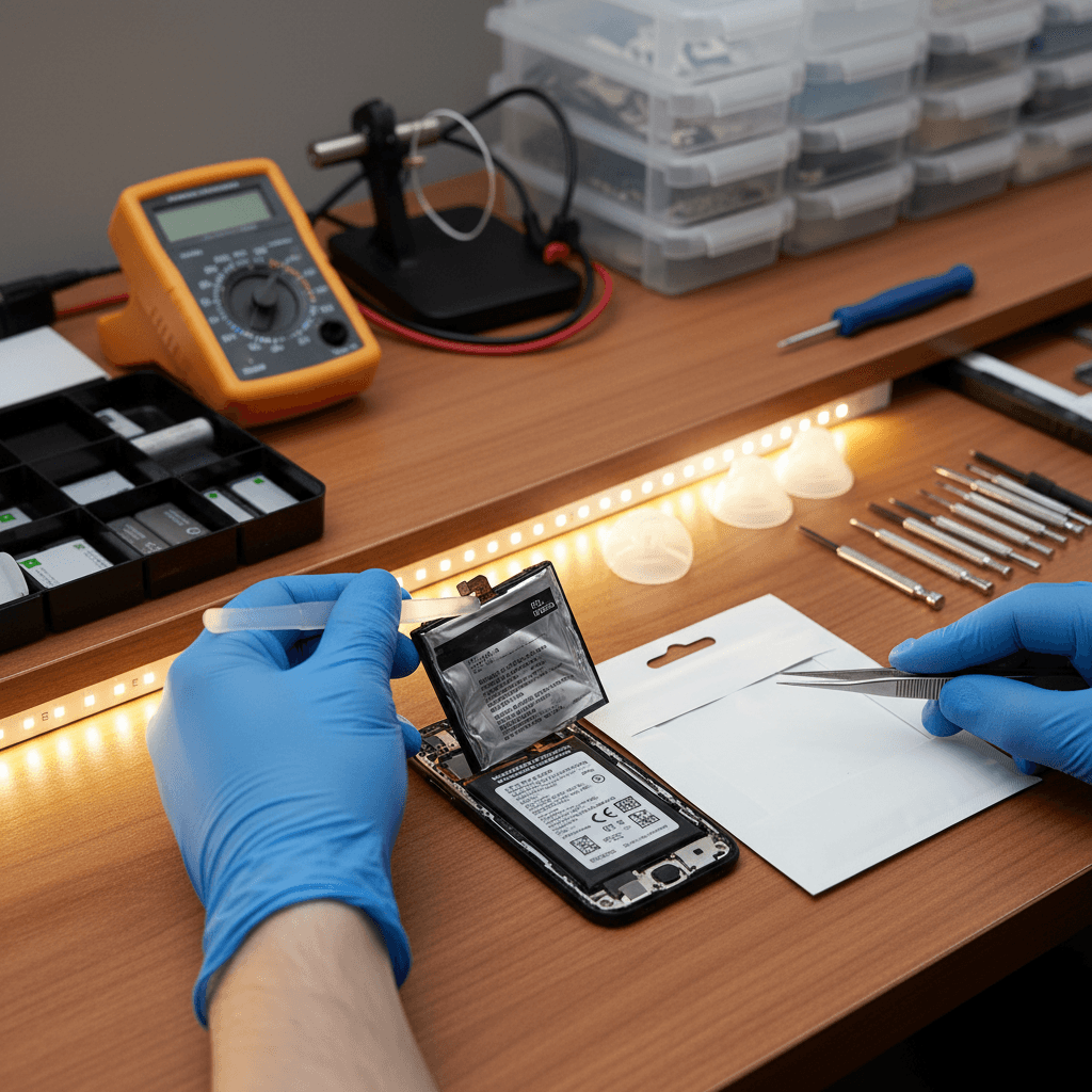 Remplacement de batterie de clé