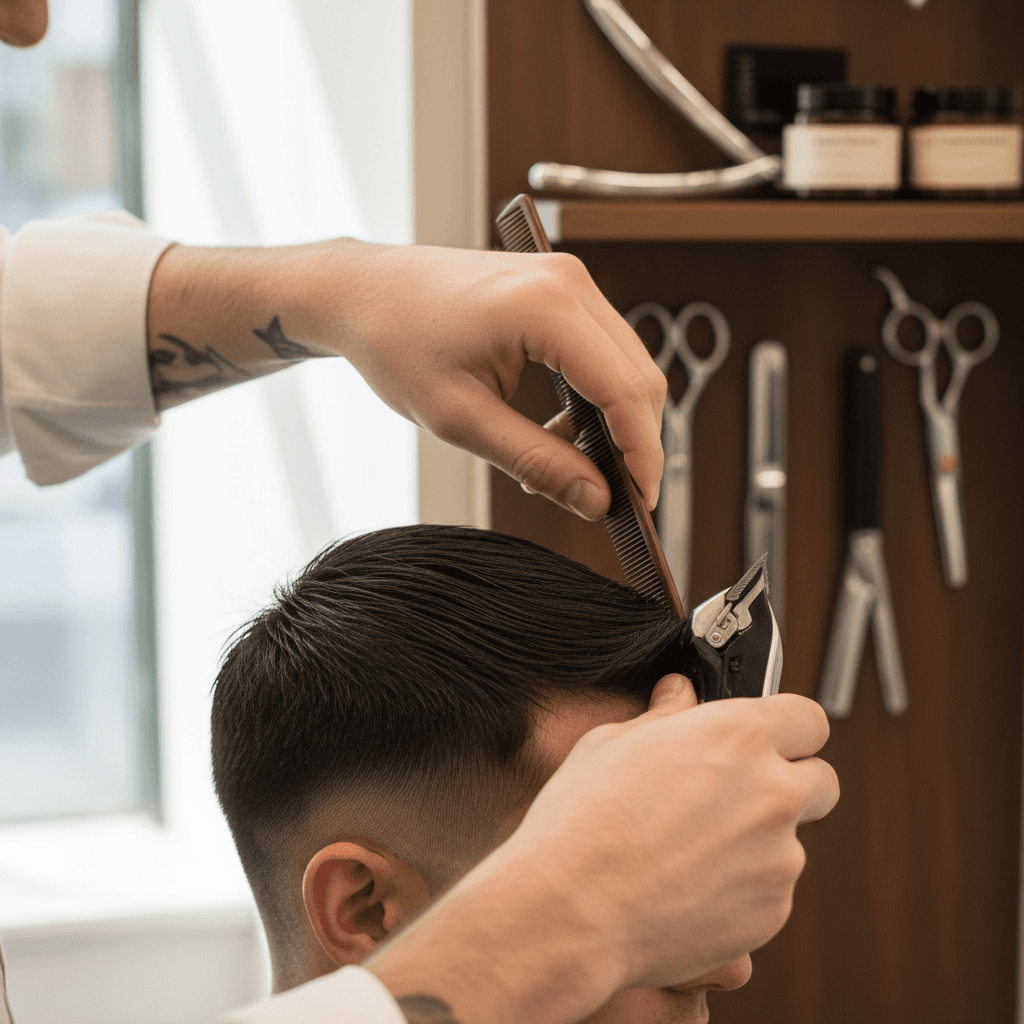 Spécialiste Clé Express Auto et Maison préparant une clé